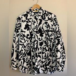 Tommy Hilfiger Mens Pattern Dress Shirt Size:M